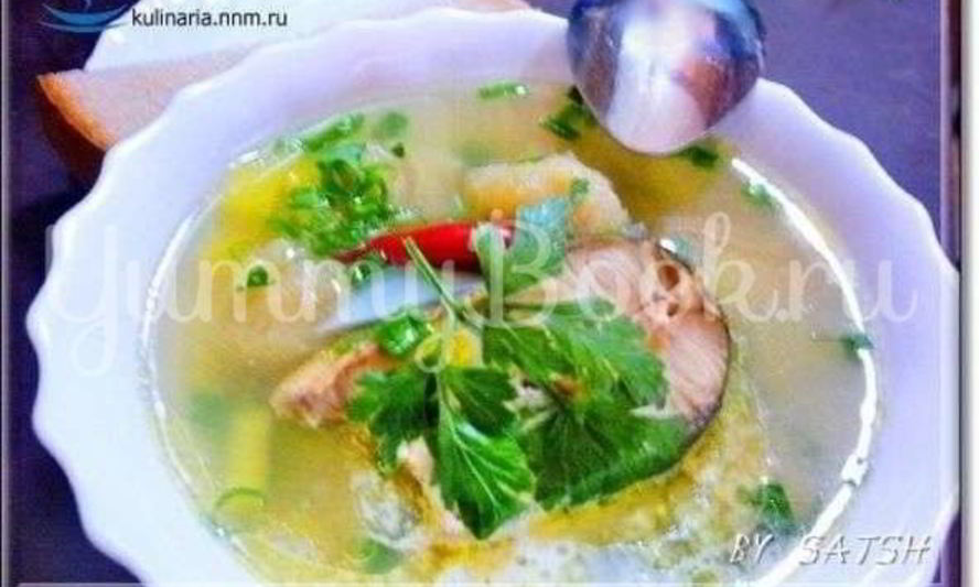 Рецепт супа рыбного с галушками