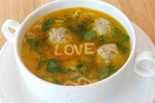 Суп с фрикадельками