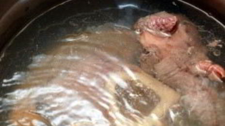 суп с говядиной и рисом