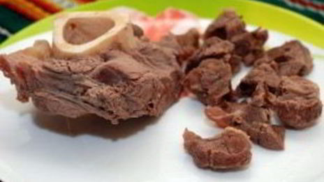 суп с говядиной и рисом