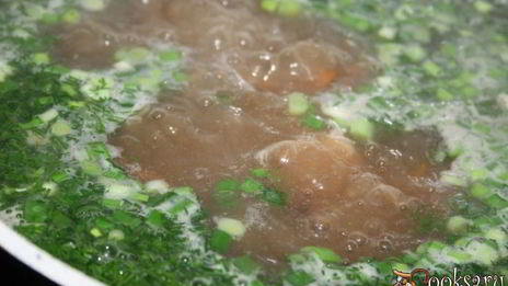 суп с индейкой, фасолью и печеным картофелем