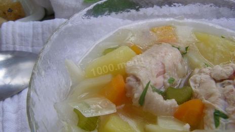 суп с куриными крылышками