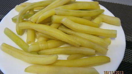 суп с омлетом и спаржей