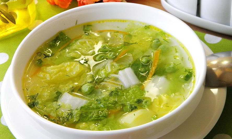 Рецепт супа с пекинской капустой
