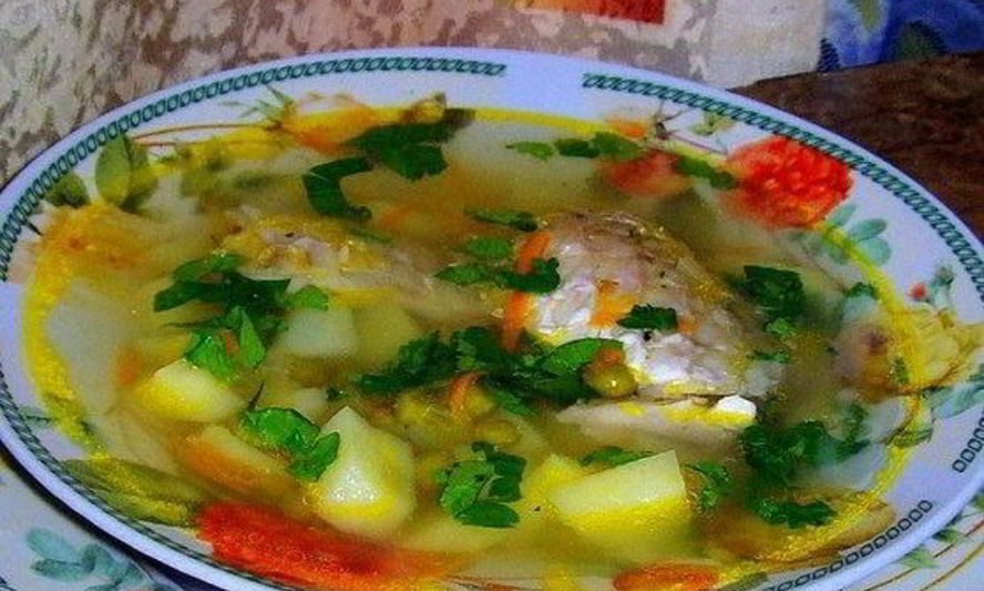 Рецепт супа с пеленгасом и горошком
