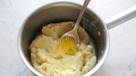 суп с заварными манными кнелями