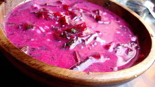 Холодный свекольник