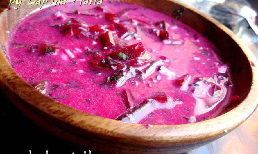 Рецепт холодного свекольника