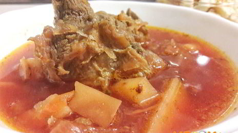 свекольник классический с мясом