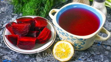 свекольник с ботвой