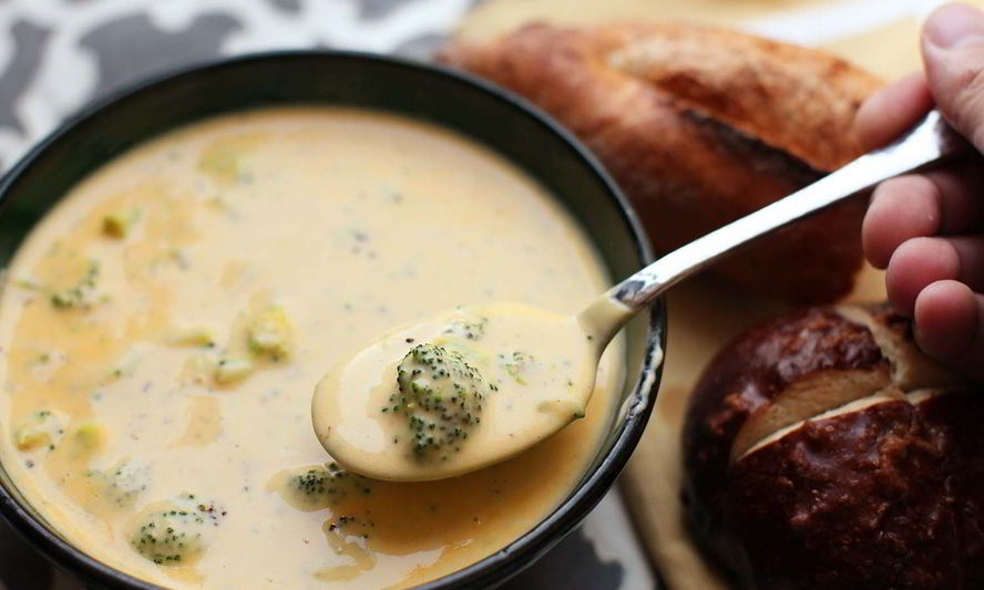 Рецепт диетического сырного супа с плавленым сыром