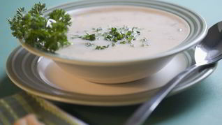 Французский сырный крем-суп