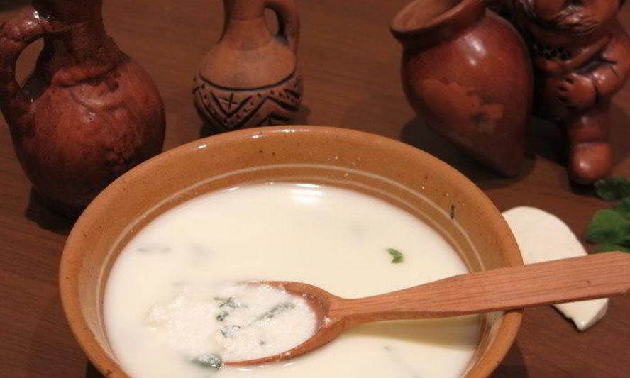 Рецепт грузинского сырного супа гадазелили