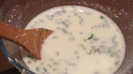 грузинский сырный суп гадазелили