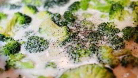 нежный сырный суп с брокколи