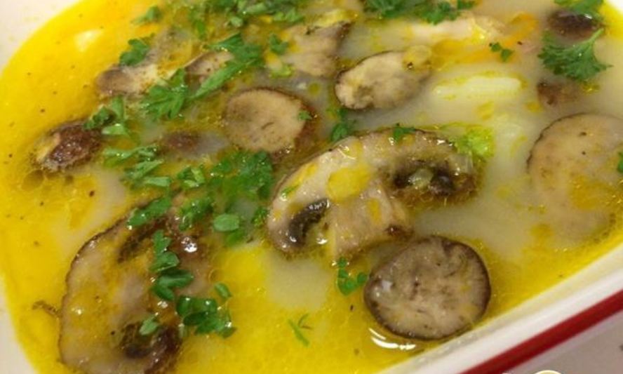 Рецепт сырно-грибного суп