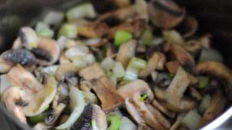 сырный крем-суп с грибами