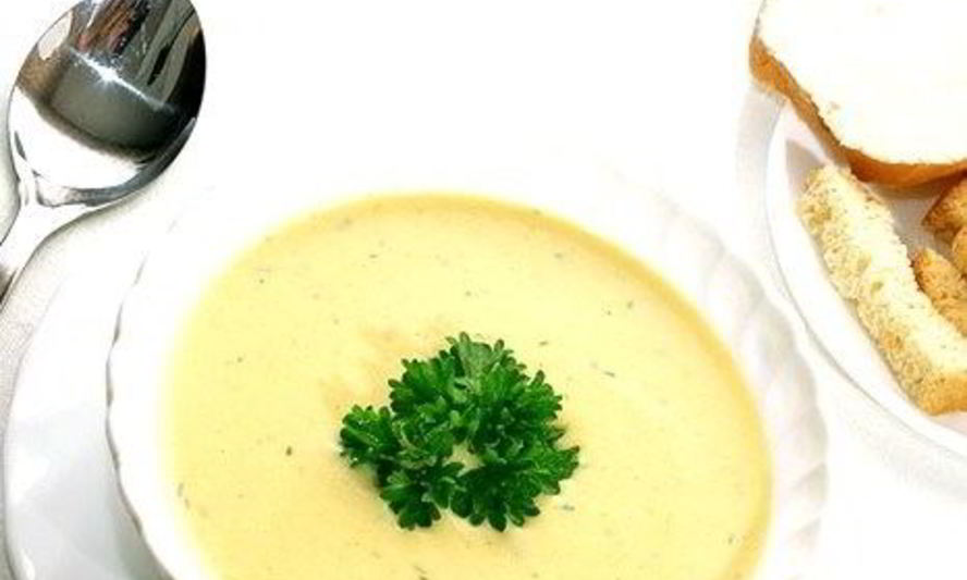 Рецепт сырного крема-супа с манкой