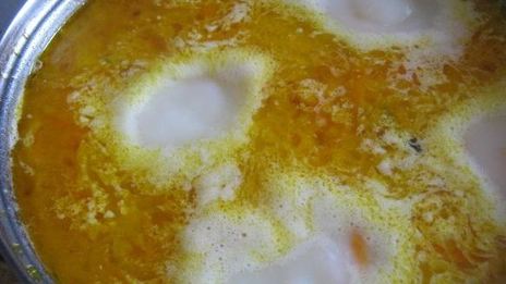 сырный суп из плавленого сыра с курицей