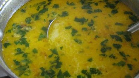 сырный суп из плавленого сыра с курицей