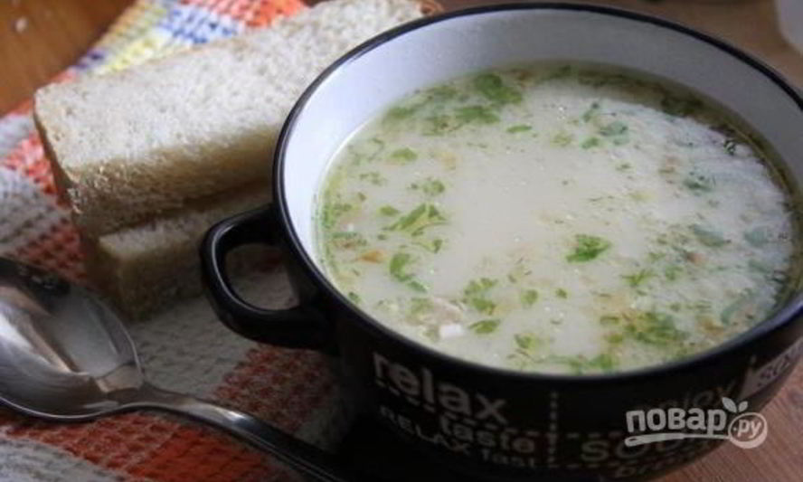 Рецепт сырного супа по-английски