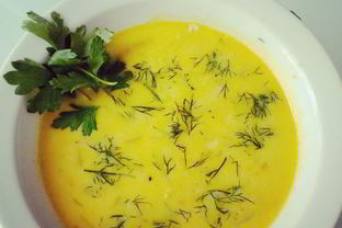 Сырный суп по-французски