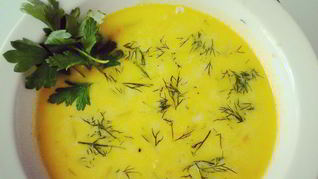 Сырный суп по-французски