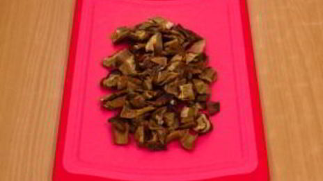 сырный суп с белыми грибами