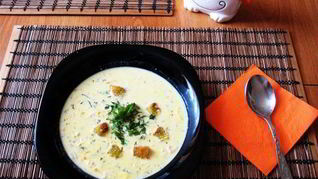 Сырный суп Тануки