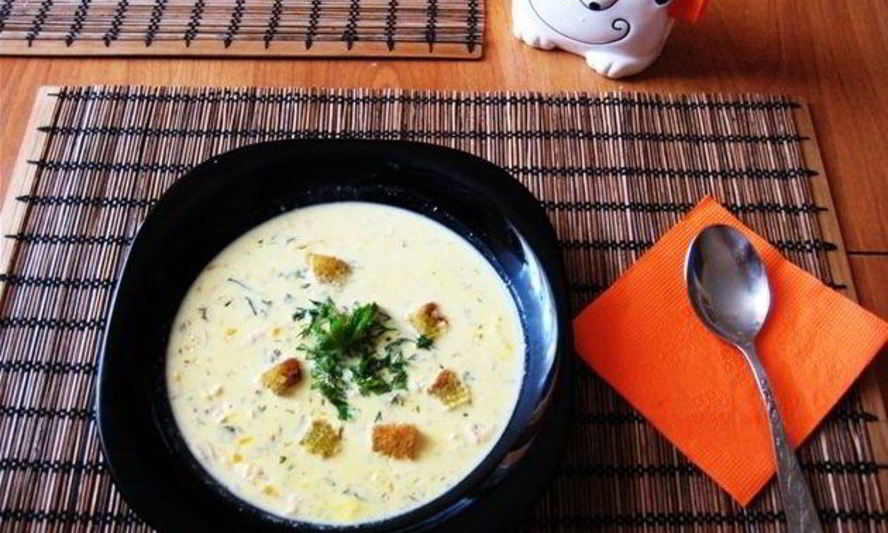 Рецепт сырного супа тануки