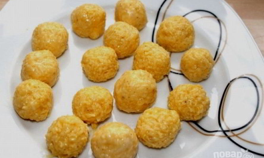 Рецепт сырных клецек для супа