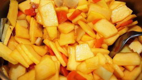 тыквенно-сырный суп с пастернаком