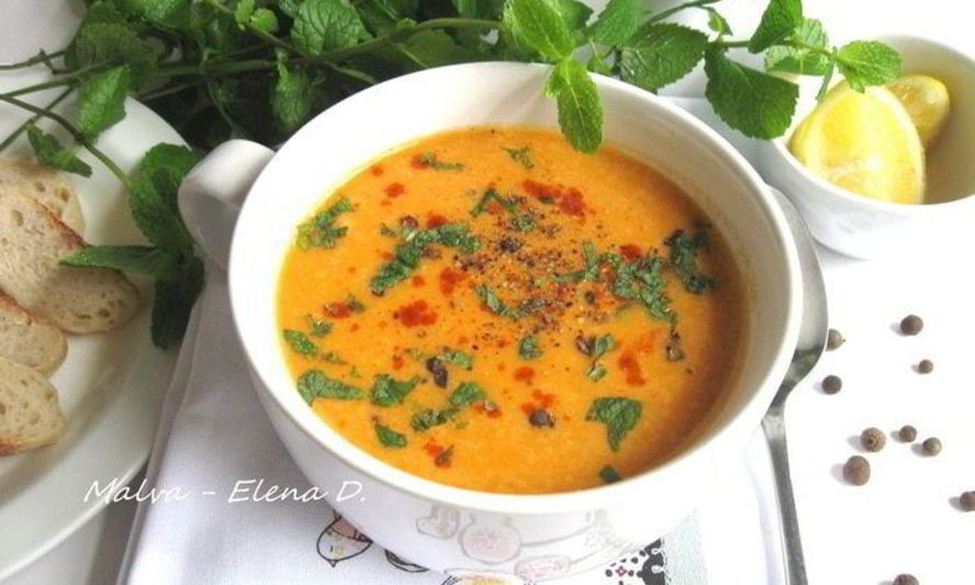 Рецепт турецкого супа из красной чечевицы
