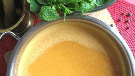 турецкий суп из красной чечевицы