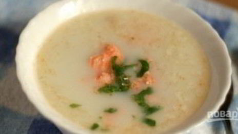 финская уха на молоке