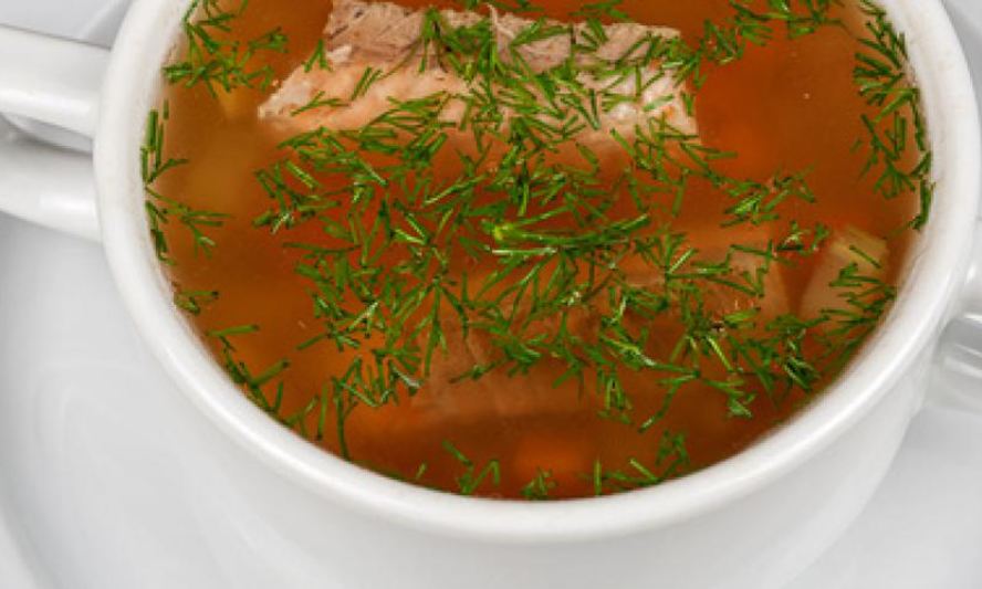 Рецепт ухи из лосося