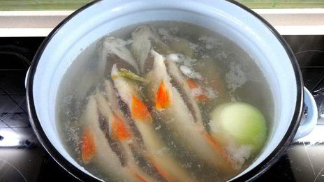 уха из речных окуней