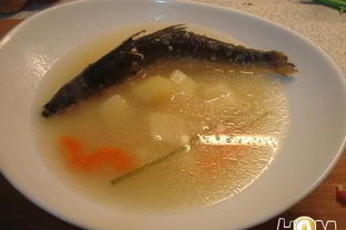 Уха из ряпушки