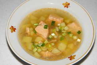 Уха из семги