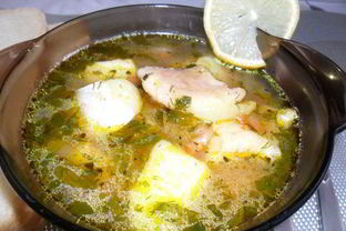 Уха из трех видов рыбы