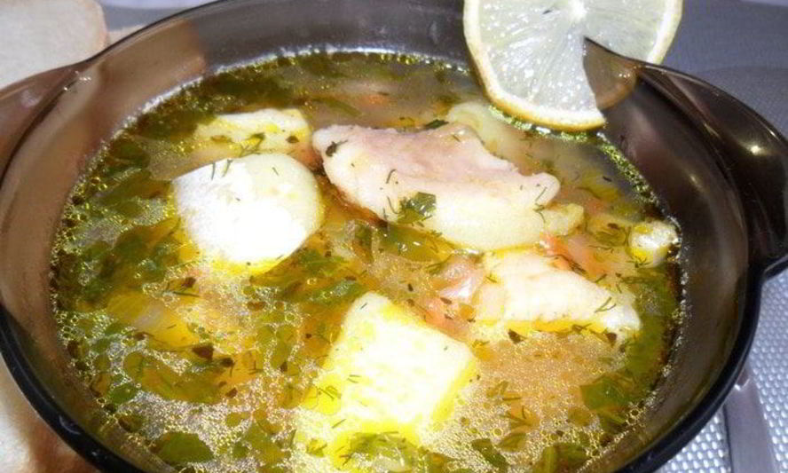 Рецепт ухи из трех видов рыбы