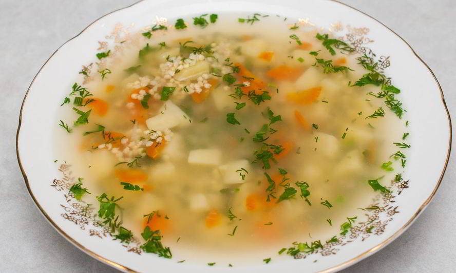 Рецепт ухи классической с пшеном