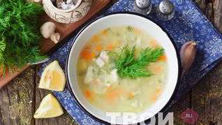 Уха с рисом