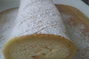 Белоснежный рулет