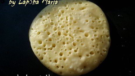 арабские блинчики катаеф с творожно-ежевичной начинкой