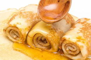 Ажурные блины на кефире заварные