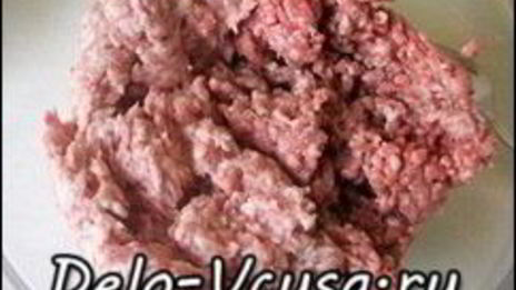 бендерики с мясом — блинчики с сырым фаршем