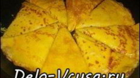 бендерики с мясом — блинчики с сырым фаршем