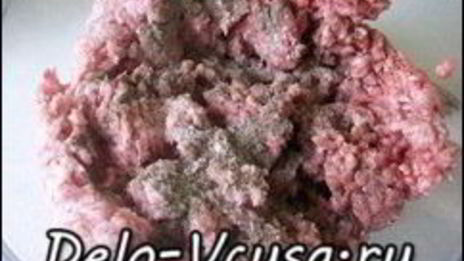 бендерики с мясом — блинчики с сырым фаршем