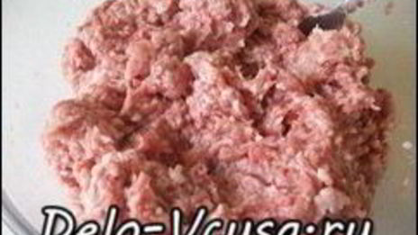 бендерики с мясом — блинчики с сырым фаршем